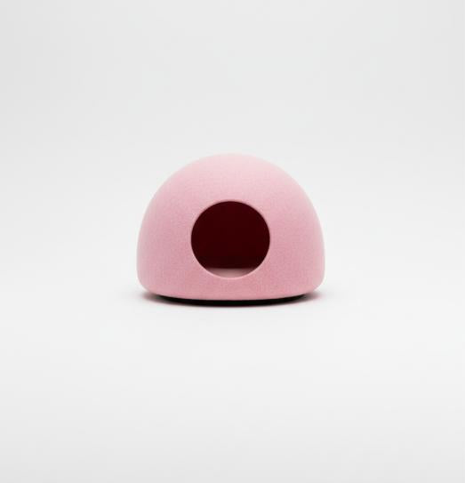 Pink Cave Cat Bed