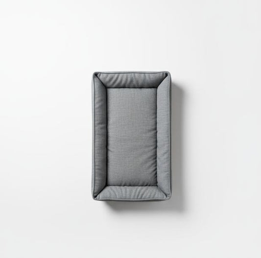 Gray Dog Bed