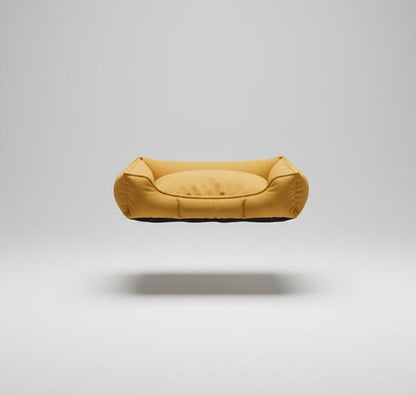 Yellow Cushion Dog Bed