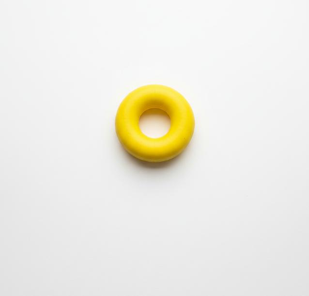 Yellow Ring Dog Toy