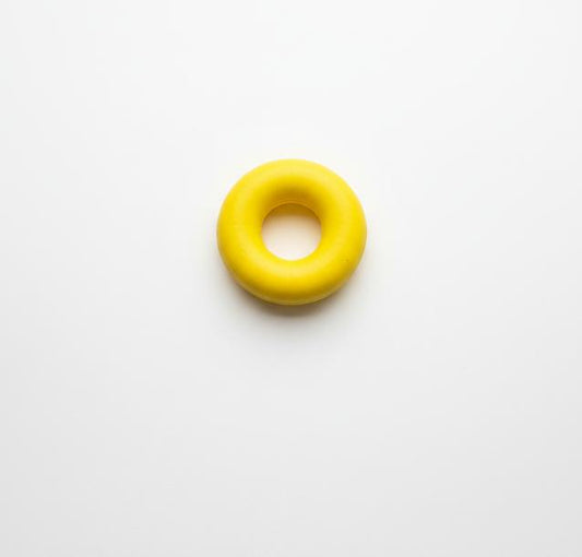 Yellow Ring Dog Toy