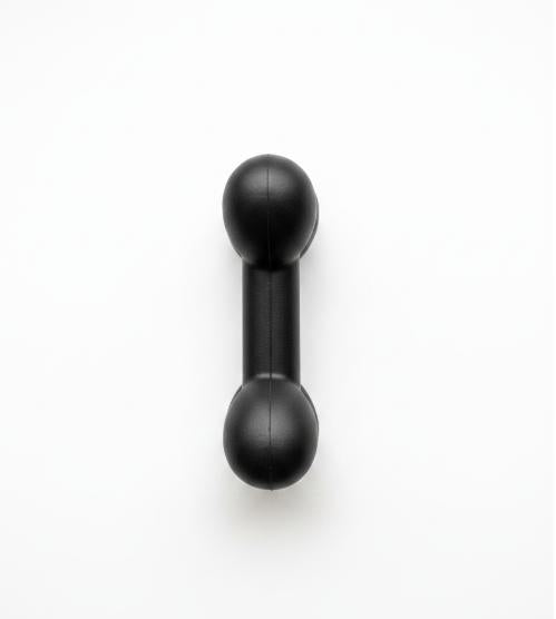 Black Bone Dog Toy