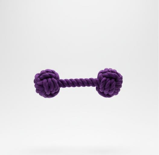 Purple Rope Dog Toy