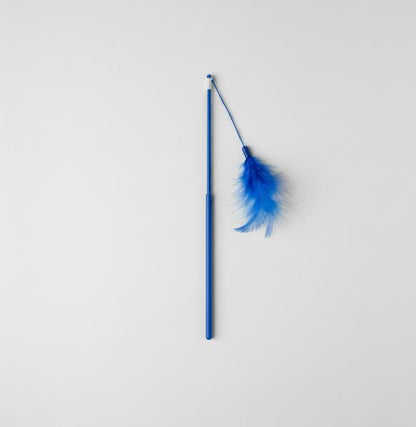 Blue Wand Cat Toy