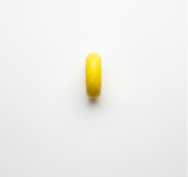 Yellow Ring Dog Toy