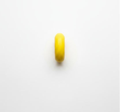 Yellow Ring Dog Toy
